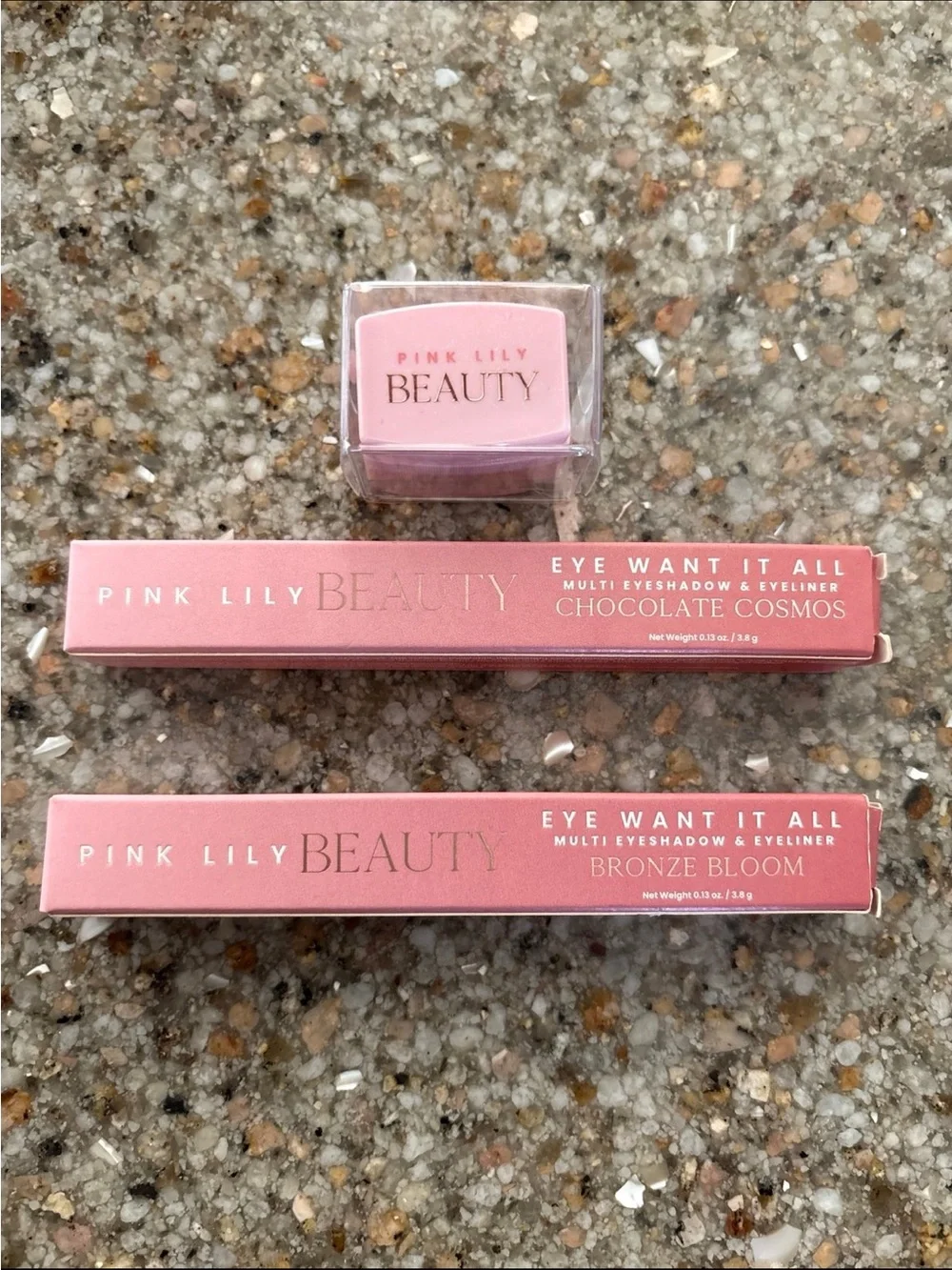 Bundle: Pink Lily Beauty Eye Want It All Multi Eyeshadow & Eyeliner & Sharpener
